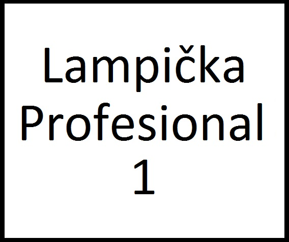 Návod k obsluze - Stolní lampička Profesional - str. 1