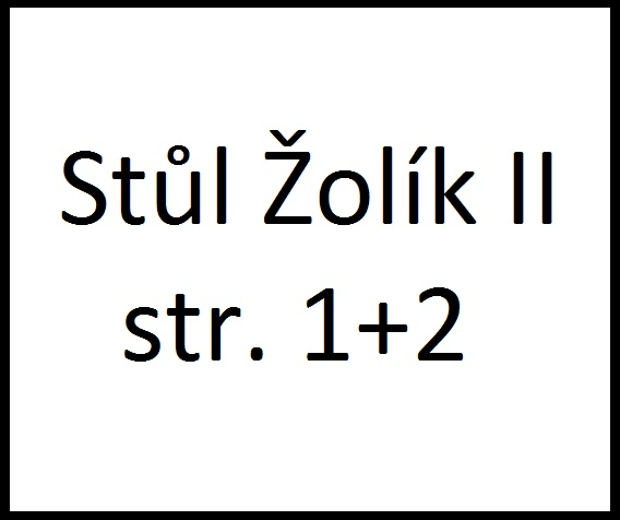 Montážní návod stůl Žolík II - str. 1+2