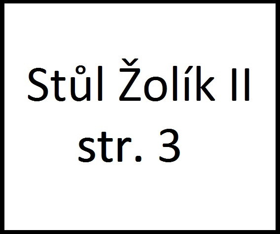 Montážní návod stůl Žolík II - str. 3