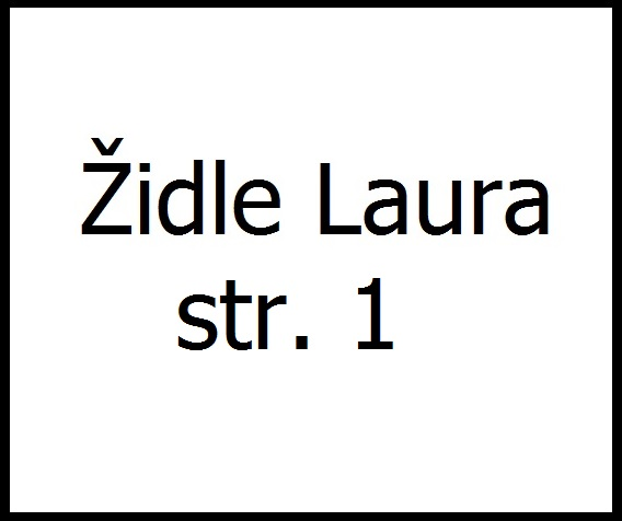 Montážní návod židle Laura - str. 1